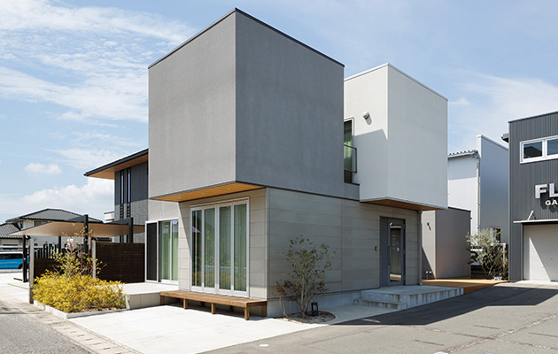 岡山市北区田中Stack House HALM モデルハウス
