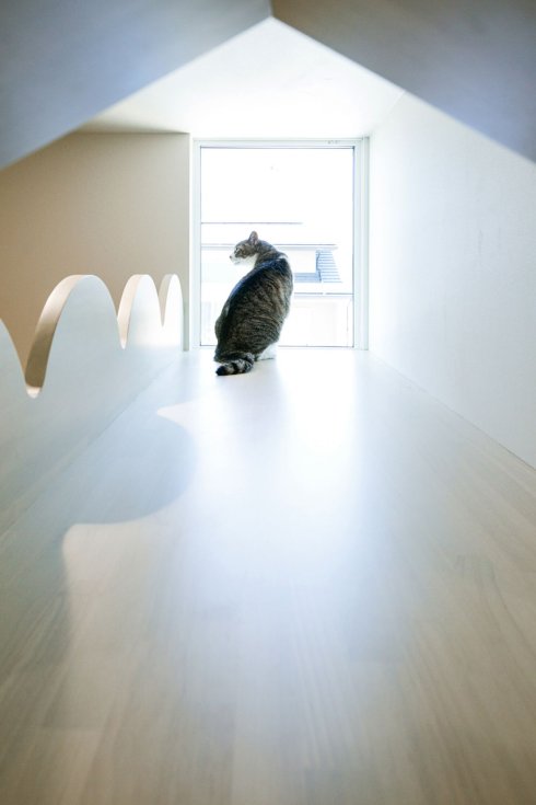 外とのつながりを感じる窓