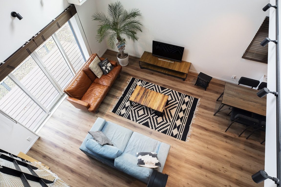 こだわりのインテリアが映える　憧れのカリフォルニアスタイル