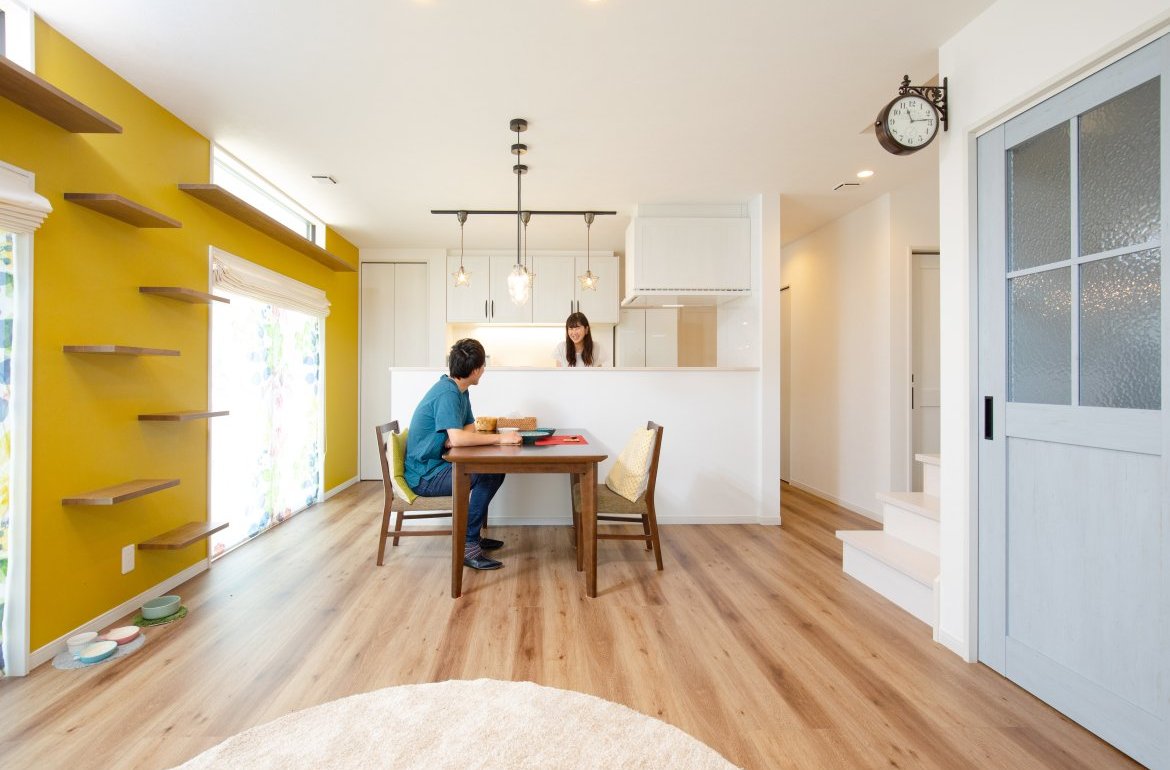 人も猫も快適に暮らしたい家族で家事をシェアする家