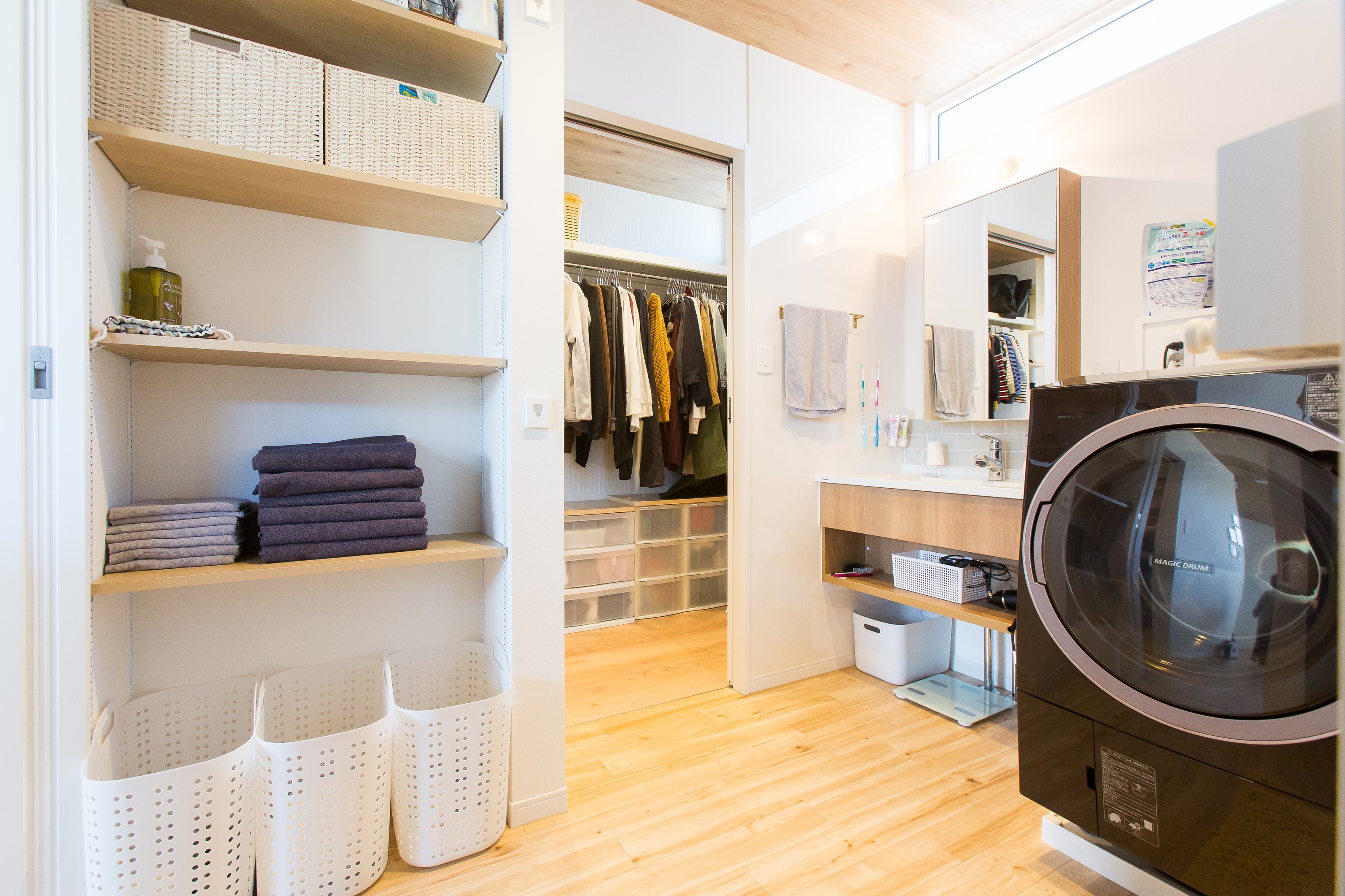 おしゃれで使いやすい洗面 脱衣室8選 ブログ アイムの家 岡山倉敷の住宅会社 工務店